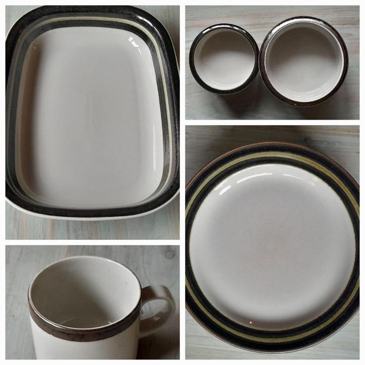 Arabia Karelia serviesdelen, Huis en Inrichting, Keuken | Servies, Gebruikt, Overige typen, Overige stijlen, Keramiek, Ophalen of Verzenden