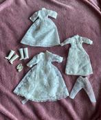Vintage retro sindy fleur barbie kant bruidsjurk trouwjurken, Ophalen of Verzenden, Zo goed als nieuw, Kleertjes