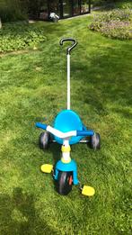 Smoby driewieler met duwstang, Fietsen en Brommers, Fietsen | Driewielers, Ophalen of Verzenden, Zo goed als nieuw, Duwstang