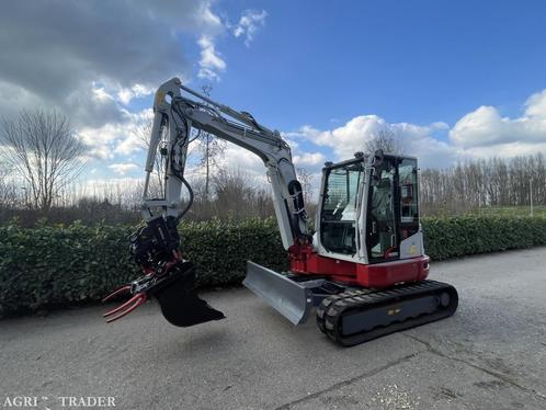 Takeuchi TB257FR met RototiltR2 gripper en autosmering 202, Zakelijke goederen, Machines en Bouw | Kranen en Graafmachines, Graafmachine