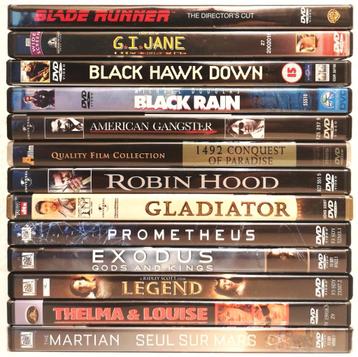 LOT: 13x Ridley Scott Films - Blade Runner, Exodus, Martian beschikbaar voor biedingen