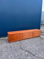 Vintage dressoir teak lowboard tvmeubel, Ophalen, Gebruikt, C, Cv