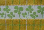 Vintage DDDDD keukenhanddoek / Klavertje vier , Huis en Inrichting, Keuken | Textiel, Ophalen of Verzenden, Nieuw, Overige kleuren