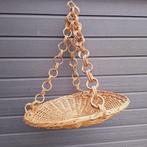 Vintage grote hangmand rotan, 70's, Ophalen of Verzenden