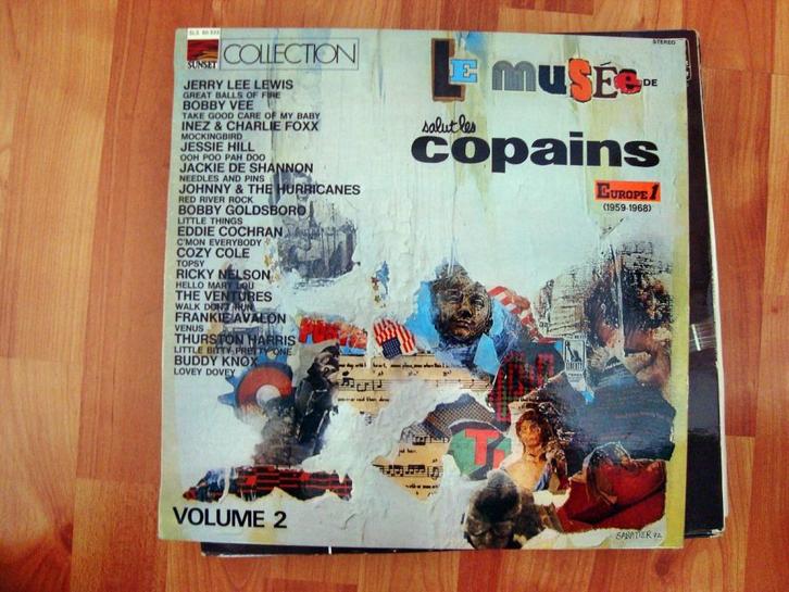 LP*LES MUSEE DE SALUT LES COPAINS  VOL 2, Cd's en Dvd's, Vinyl Singles, Gebruikt, Overige typen, Pop, 12 inch, Ophalen of Verzenden