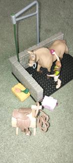 Schleich poetsplaats, Ophalen of Verzenden, Zo goed als nieuw