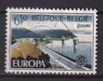 België EUROPA Stuwdam La Gileppe Cascade de Coo, Postzegels en Munten, Met stempel, Ophalen of Verzenden, Gestempeld, Gestempeld