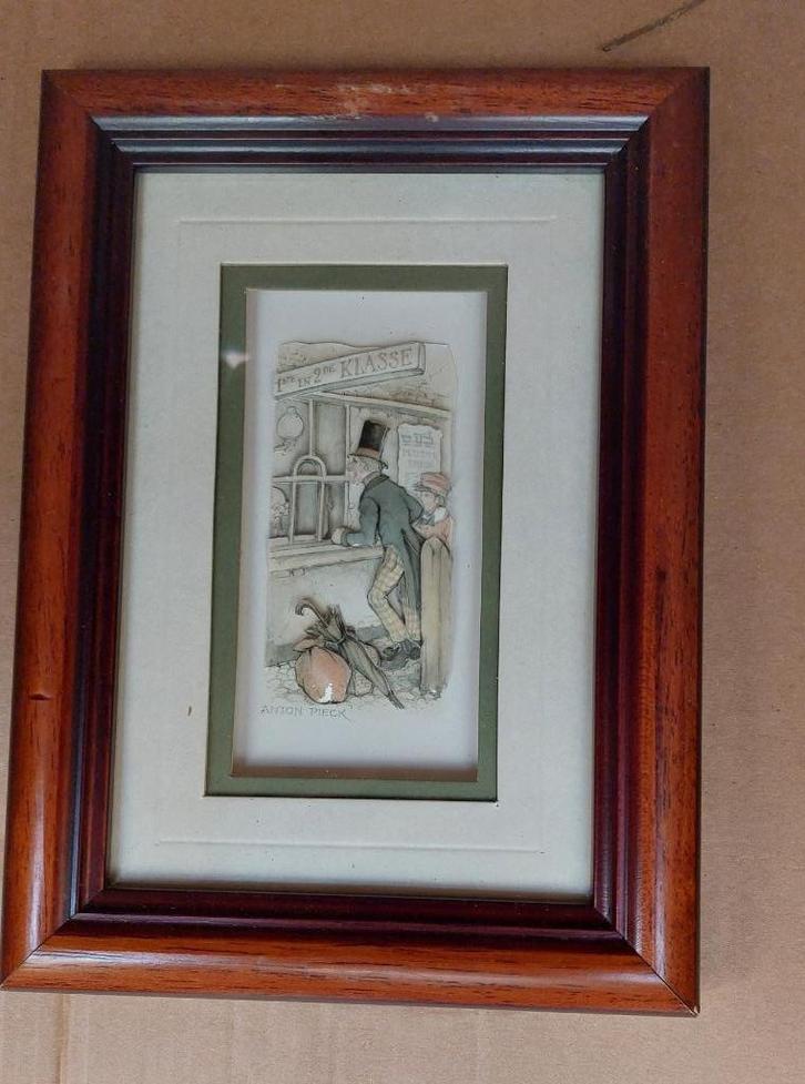 114404LiinPicture WD008, Huis en Inrichting, Woonaccessoires | Schilderijen, Tekeningen en Foto's, Zo goed als nieuw, Schilderij