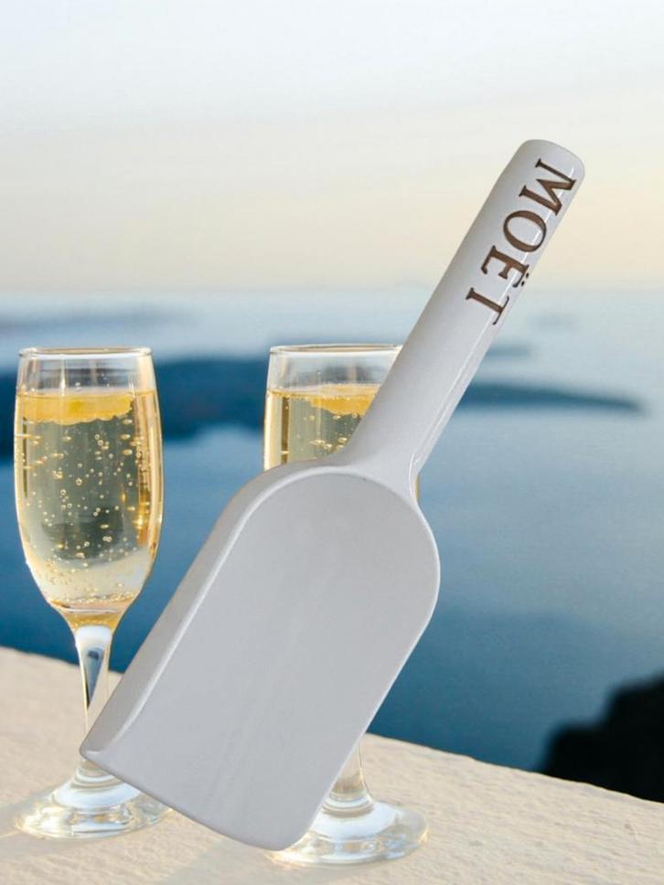 Luxe ijs schep van MOËT & CHANDON , deze moet je hebben‼️, Huis en Inrichting, Keuken | Bestek, Nieuw, Rvs of Chroom, Ophalen of Verzenden