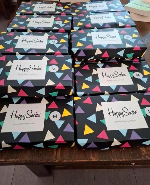 Happy Socks Dames Slips Maat M (34 stuks), Kleding | Dames, Ondergoed en Lingerie, Slip, Zwart, Ophalen of Verzenden