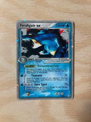 Feraligatr ex - 103/115 Pokemon Unseen Forces beschikbaar voor biedingen