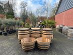 Wijnvaten 400L | bloembakken groot | regenton | IJsbad XL, Tuin en Terras, Bloembakken en Plantenbakken, Ophalen of Verzenden