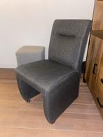 (4x) Verrijdbare Eetkamerstoelen, Huis en Inrichting, Stoelen, Ophalen, Zo goed als nieuw, Eén, Stof