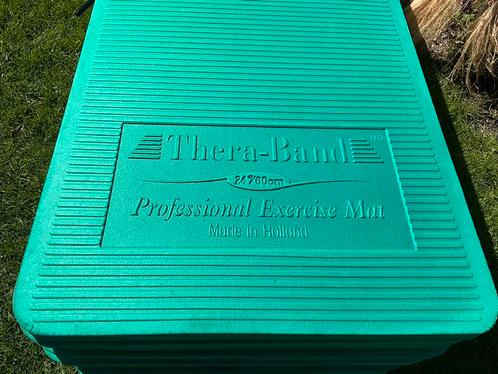 Thera-Band fitness/pilates/oefen mat, Sport en Fitness, Yoga en Pilates, Gebruikt, Yogamat, Ophalen