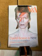 DAVID BOWIE IS HERE poster V&A museum, Ophalen of Verzenden