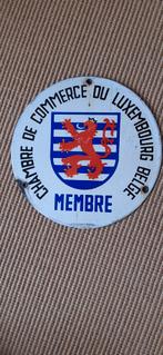 Emaille reclamebordje, Ophalen