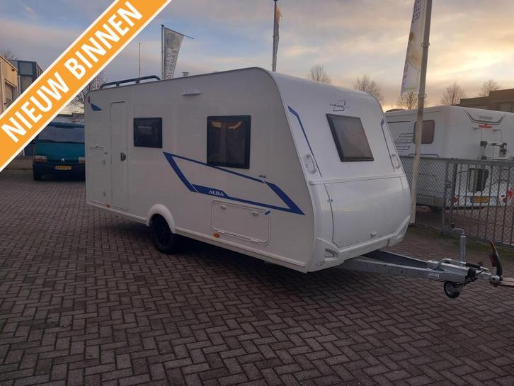 Caravelair Alba 466 stapelbed en vastbed, Caravans en Kamperen, Caravans, Bedrijf, tot en met 6, 1000 - 1250 kg, Standaardzit