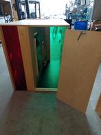 Kids-F speelhuis / doolhof /zig-zag doorloop met kluisdeuren, Ophalen of Verzenden, Zo goed als nieuw, Hout