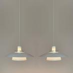 2 vintage LAMPEN Scandinavisch design schalenlamp Poulsen PH, Gebruikt, Ophalen of Verzenden, Metaal, Minder dan 50 cm
