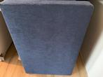 Blauwe boxspring (gratis ophalen, Ophalen, Gebruikt, Tweepersoons, 200 cm