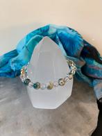 K2 jaspis bergkristal beschermt sjamaan inzicht uniek, Ophalen of Verzenden, Nieuw, Blauw, Met edelsteen