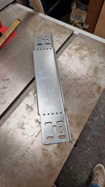 Niedax Kabelgoot Verloop/Eindplaat - 32cm - 8 stuks beschikbaar voor biedingen