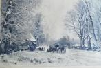 Louis Apol (1850-1936). Litho. 99/77 cm., Antiek en Kunst, Ophalen