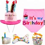 5-delig honden verjaardags pakket