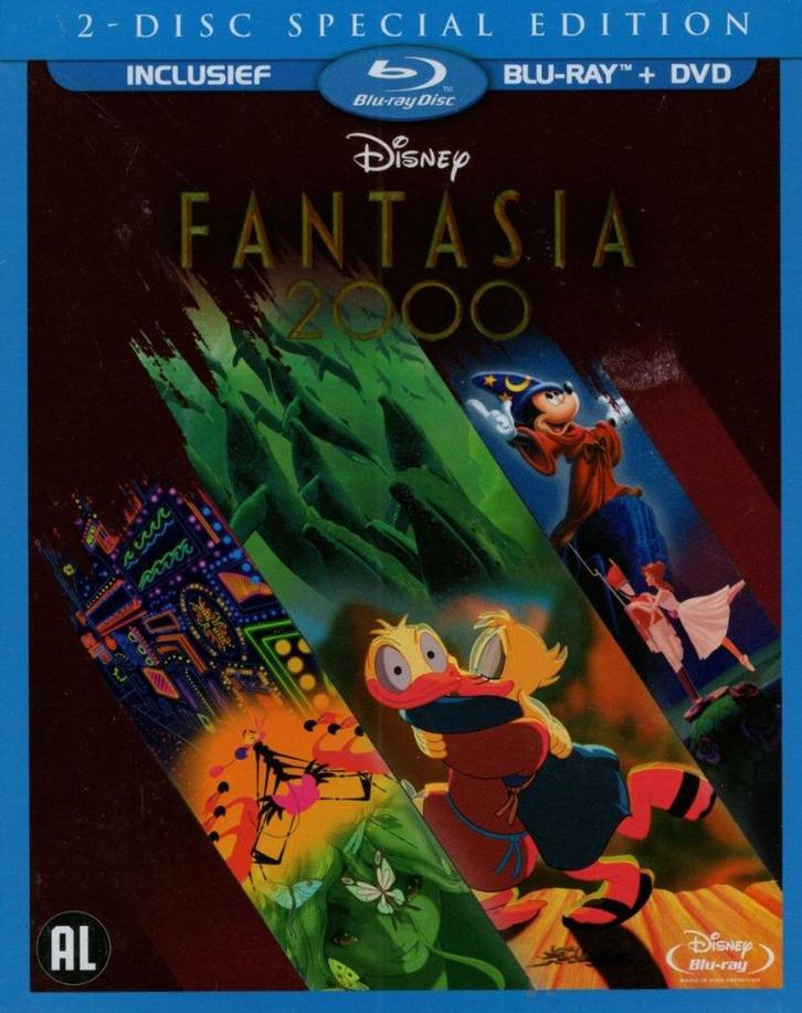 Fantasia 2000 - 2 disc special edition - met slipcover - NL, Cd's en Dvd's, Blu-ray, Zo goed als nieuw, Verzenden