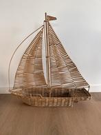 Decoratieve rotan zeilboot Rivièra Maison, Ophalen of Verzenden, Zo goed als nieuw