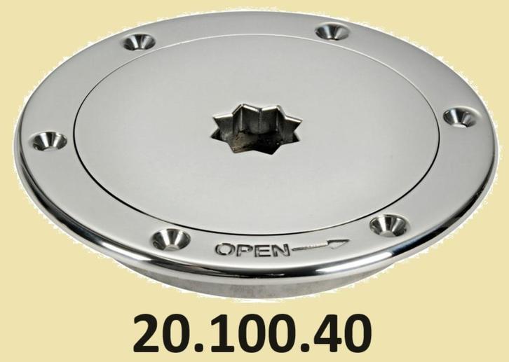 RVS inspectieluiken Ø120 mm. Prijzen vanaf € 107,95., Watersport en Boten, Accessoires en Onderhoud, Nieuw, Motor en Techniek