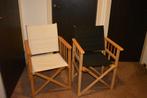 stoelen, Huis en Inrichting, Stoelen, Ophalen, Hout, Twee, Regisseur stoel