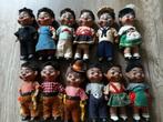 12 oude Egeltjes -Mollen jaren 60, Verzamelen, Poppetjes en Figuurtjes, Ophalen of Verzenden, Gebruikt