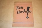 Ken uw auto - Oude reclameuitgave Am. Petroleum Comp 1930, Boeken, Ophalen of Verzenden, Gelezen, Algemeen
