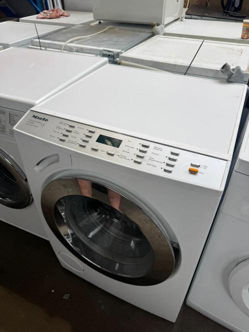 Miele Wasmachine 1600 toeren schoon garantie bezorging , Witgoed en Apparatuur, Wasmachines, Zo goed als nieuw, Voorlader, 6 tot 8 kg