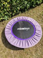 Relaxdays Mini Trampoline - Fitness Trampoline, Sport en Fitness, Ophalen, Gebruikt, Overige typen, Metaal