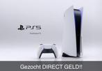 PlayStation 5 gezocht, nieuw, gebruikt DIRECT GELD!!, Spelcomputers en Games, Ophalen, Nieuw, Overige modellen
