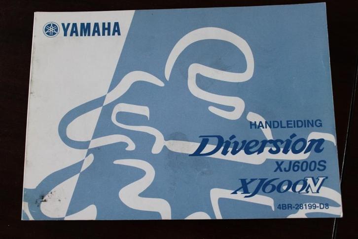 Yamaha XJ600 S/N 2001 motorfiets handleiding, Motoren, Handleidingen en Instructieboekjes, Yamaha, Ophalen of Verzenden