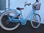 Stadsfiets dames Elops 520  blauw, Ophalen of Verzenden, Gebruikt, 26 inch of meer
