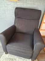 Luie stoel gratis af te halen, Huis en Inrichting, Fauteuils, Ophalen, Gebruikt, Minder dan 75 cm, Stof