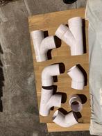 grote partij pvc hulp stukken Rone 100 mm eslon, Ophalen, Bochten, Pvc, Surhuisterveen@gmail.com