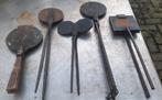Wafelijzers / 8 stuks, Antiek en Kunst, Antiek | Keukenbenodigdheden, Ophalen