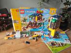 LEGO Creator 31118 Surfstrandhuis 3-in-1, Kinderen en Baby's, Speelgoed | Duplo en Lego, Ophalen of Verzenden, Zo goed als nieuw