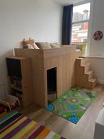 Steigerhouten hogslaper boekenkast binnen en buiten, Ophalen, 85 tot 100 cm, Zo goed als nieuw, 180 cm of meer