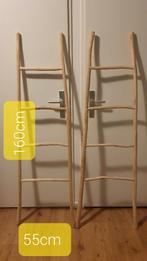 Decoratieve houten ladder voor kleding of handdoeken, Ophalen, Zo goed als nieuw
