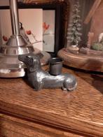 Teckel Kandelaar, Ophalen of Verzenden, Zo goed als nieuw, Overige materialen, Minder dan 25 cm