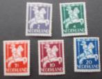 Ned 469t/m 473 ongebruikt, Postzegels en Munten, Postzegels | Nederland, Ophalen of Verzenden, Na 1940, Postfris