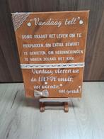 Bruiloft decoratie; Tekstbord met Schildersezel, Ophalen, Zo goed als nieuw