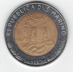 25-1765 San Marino 500 lire 1982, Verzenden, Overige landen, Losse munt