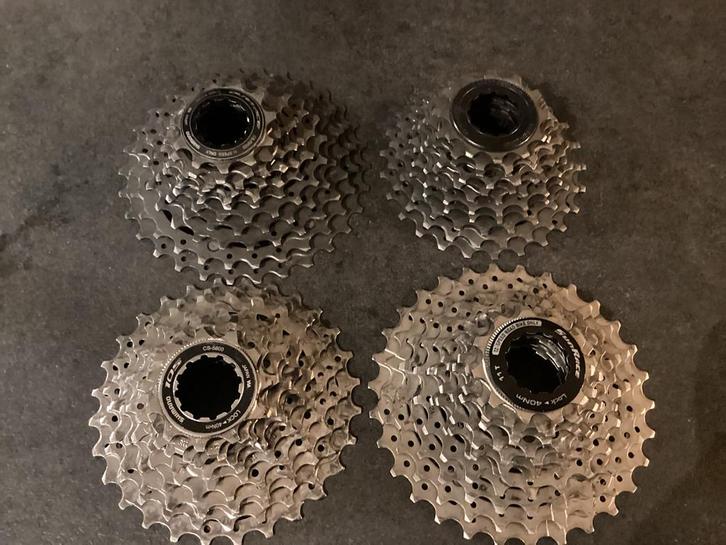Shimano 11 en 12 speed cassettes, Fietsen en Brommers, Fietsonderdelen, Gebruikt, Racefiets, Overige typen, Ophalen of Verzenden